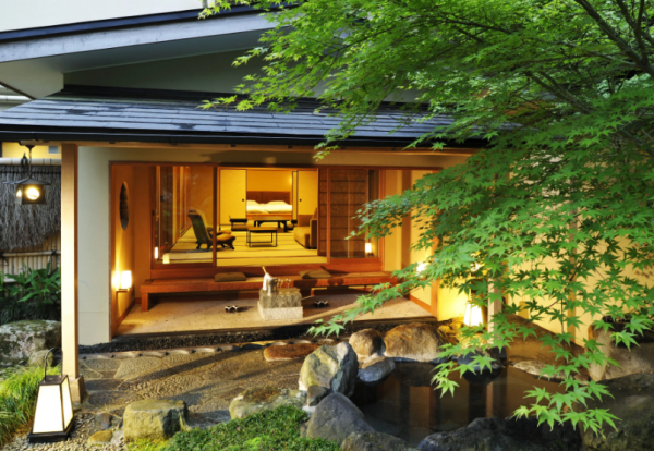 Rumah Bergaya Ryokan Tradisional